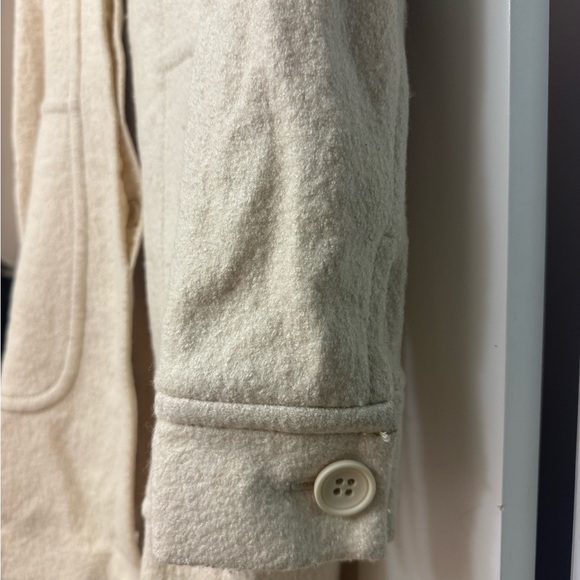 Frenchi Wool Coat with hood - Size Small - Picture 8 of 16